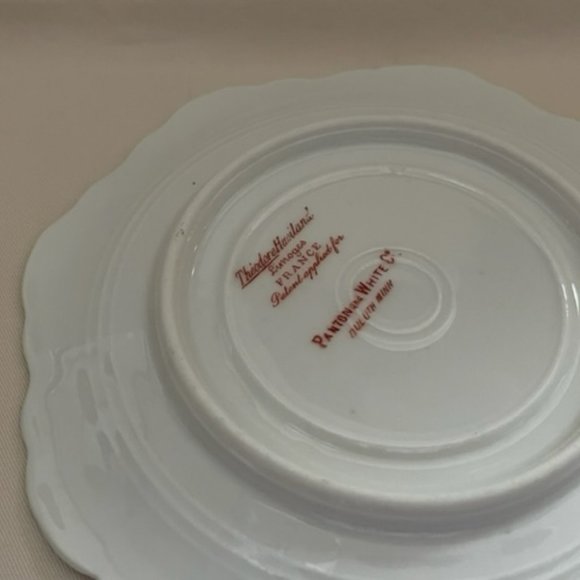 Limoges Dining Vintage Limoges Porcelain Ramekin And Saucer Poshmark